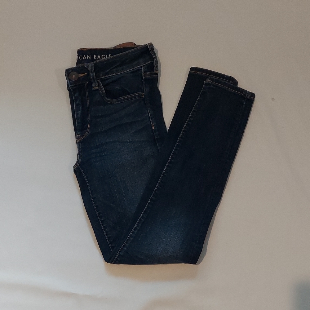 American Eagle Dark Blue Jeggings